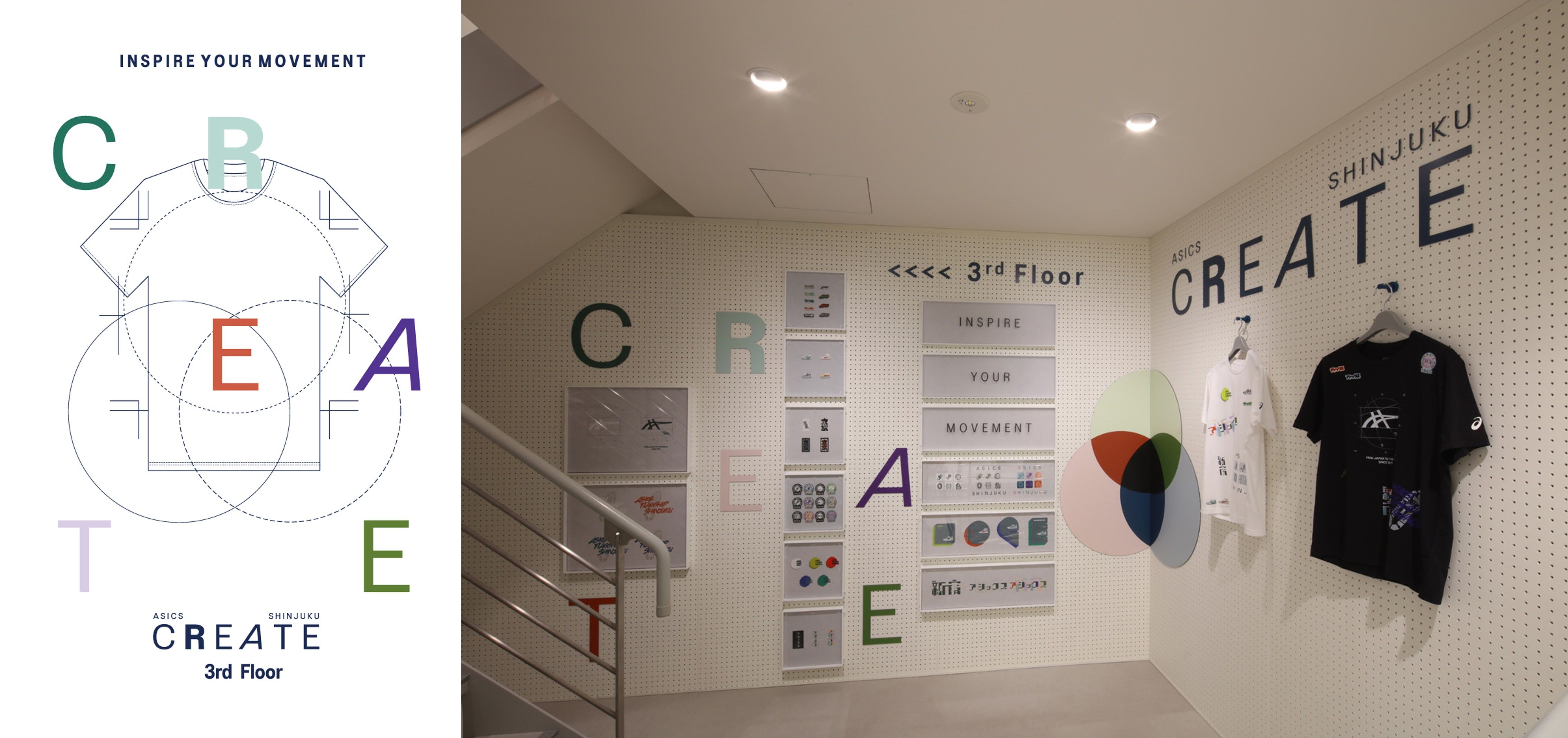 260730ASICS FLAGHIP SHINJUKUオープン ASICS CREATE-店内2.jpg