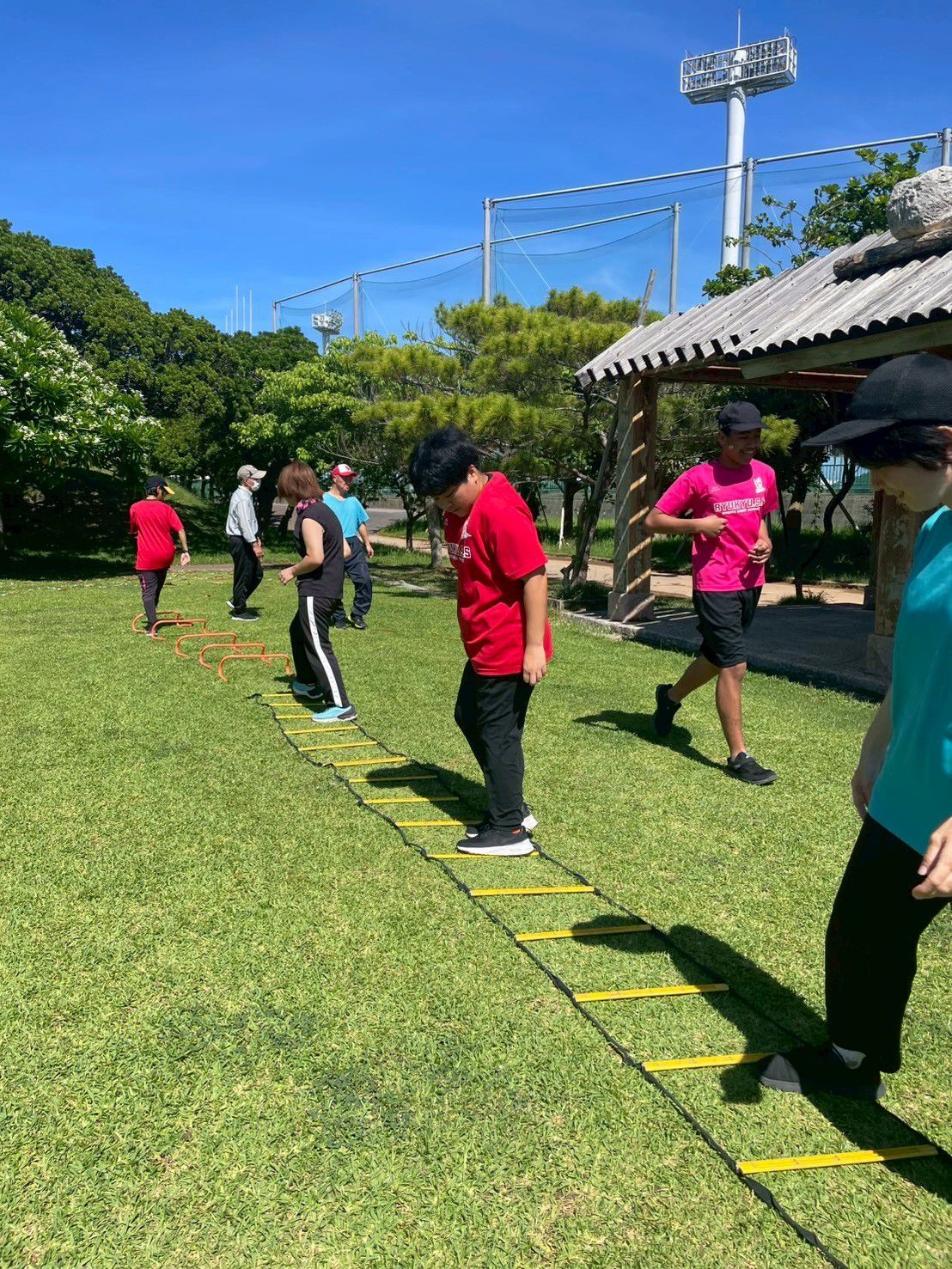 障がい者のスポーツ活動の活性化と ノーマライゼーションの実現プログラムの様子