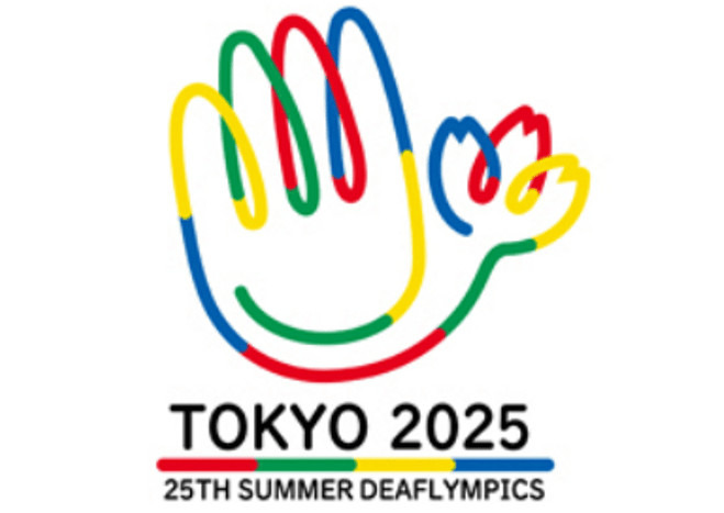 デフリンピック大会ロゴマーク
