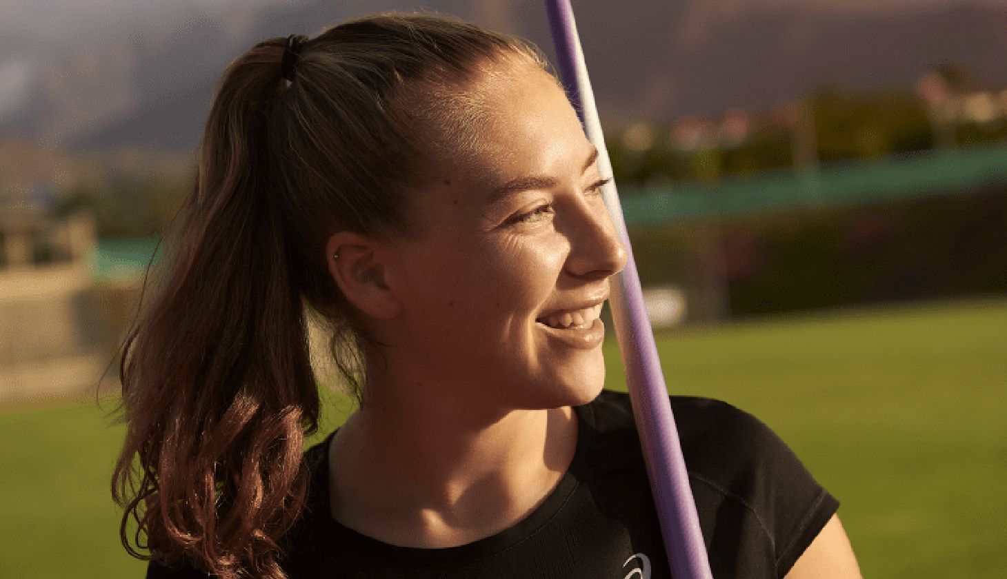 パラ陸上女子やり投げ選手のノエル・ルーダさんの写真